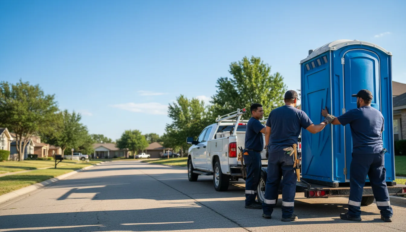 Portable Toilet Rental in Bigfoot, TX near me